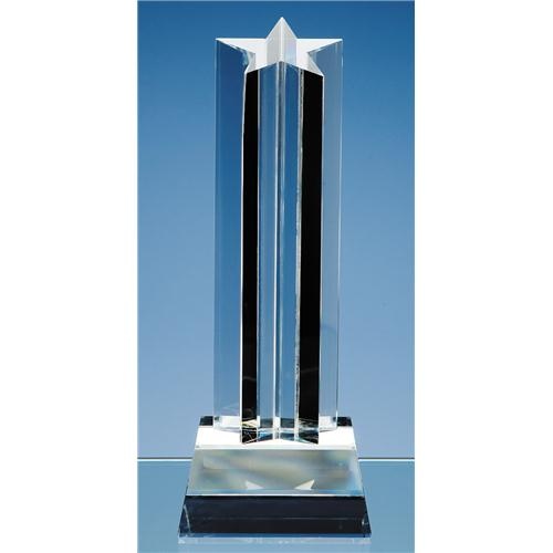 24cm Optic Mounted Star Column Award