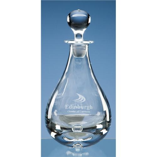 Crystal Teardrop Decanter