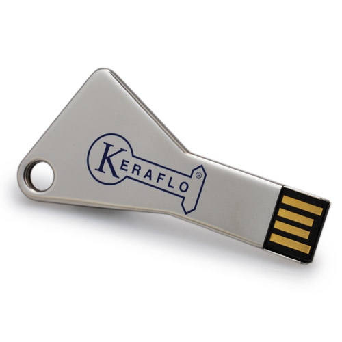 Triangle Head Flat Key USB Flash Drive