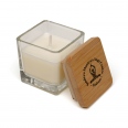 Serenity Soy Wax Glass Candle 2
