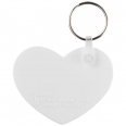 Tait Heart-shaped Recycled Keychain 4