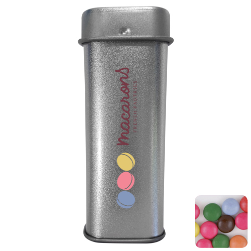 Tall Hinged Tin with Choco'S