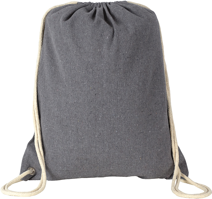 Newchurch Eco Recycled Cotton 6.5oz Drawstring Backpack
