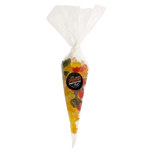 Sweet Cones with Gummy Bears (220g)