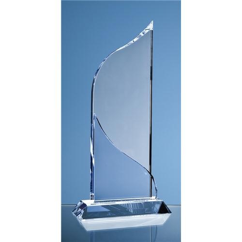 28cm Optical Crystal Grand Bleu Award