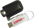 Leather Pouch USB Flash Drive 2