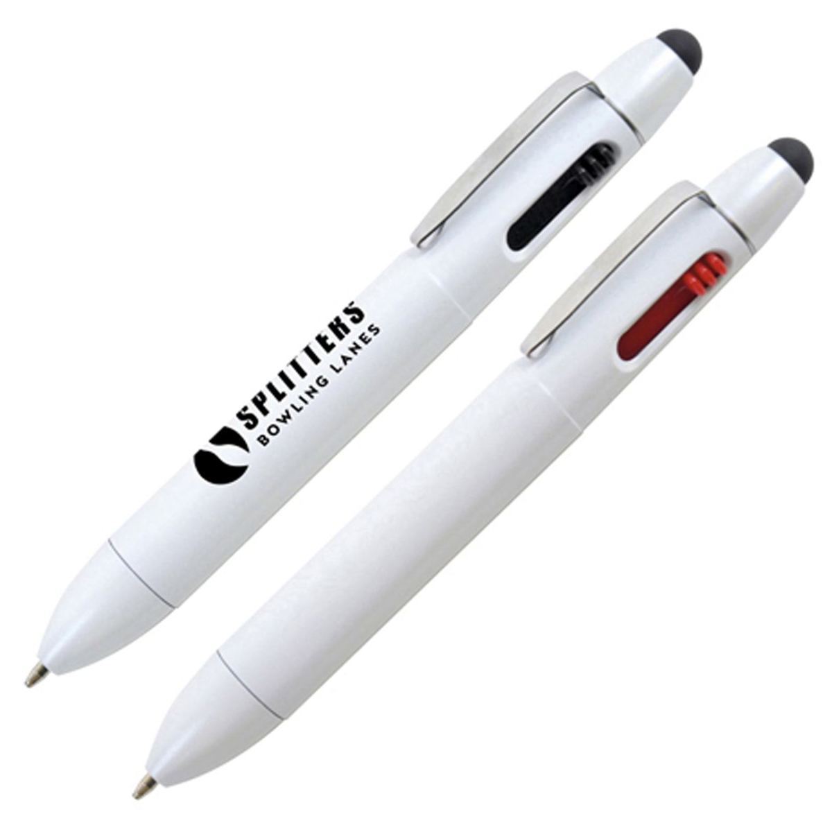 Twin Colour Ball Pen with Stylus