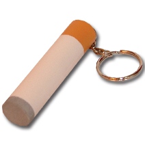 Cigarette Stress Toy Keyring