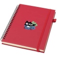 Liss A5 Recycled Plastic Hard Cover Spiral Notebook 10