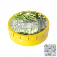 Round Click Tin with Fruit Heart Sweets 6