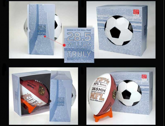 Promotional Football Achieves its Goal of Forging New Business Relationships for NFL #CleverPromoGifts