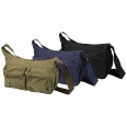 Calli 13" GRS Recycled Nylon Laptop Messenger Bag 7