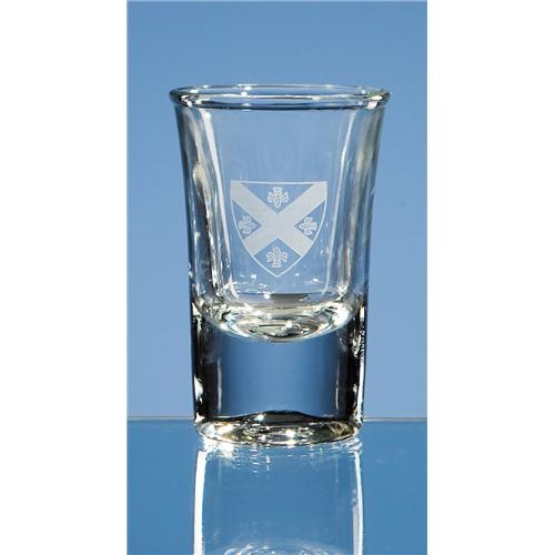 Curved Shot Glass