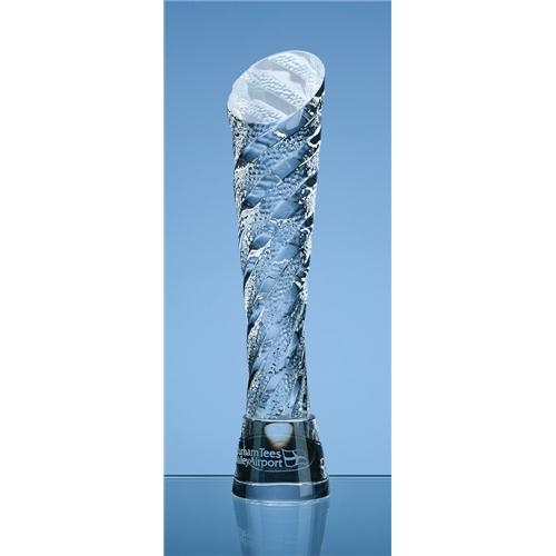 25cm Optical Crystal Hubble Award