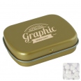 Flat Hinged Tin with Sugar Free Mints 14