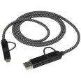 SMART 65W 100 cm RCS Certified Magnetic 4-in-1 Charging Cable 1