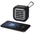 Solo 3W IPX5 RCS Recycled Plastic Solar Bluetooth® Speaker with Carabiner 7