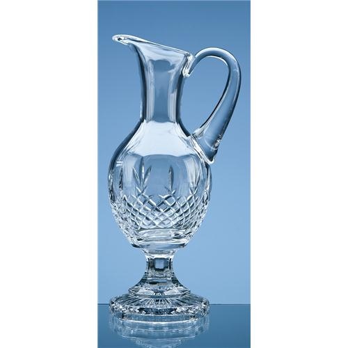 35cm Lead Crystal Panel Claret Jug