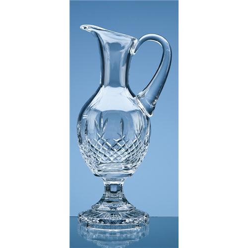 35cm Lead Crystal Panel Claret Jug