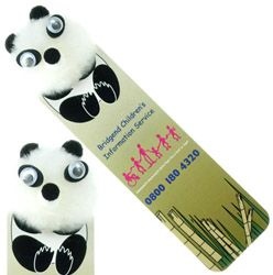 Panda Logo Bug Bookmark
