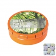 Round Click Tin with Fruit Heart Sweets 7