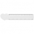 Tait 15 cm Heart-shaped Recycled Plastic Ruler 3