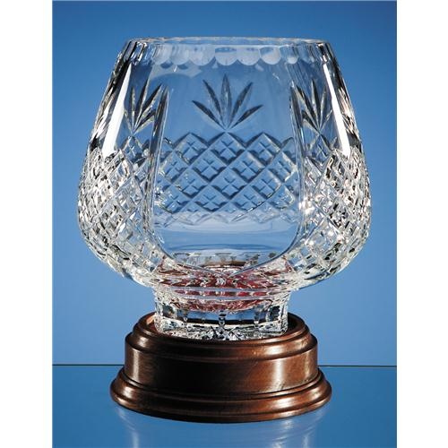 18.5cm Lead Crystal Panel Trophy Comport