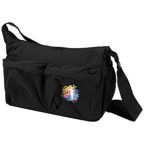 Calli 13" GRS Recycled Nylon Laptop Messenger Bag