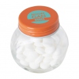 Small Glass Jar with Dextrose Mints 4