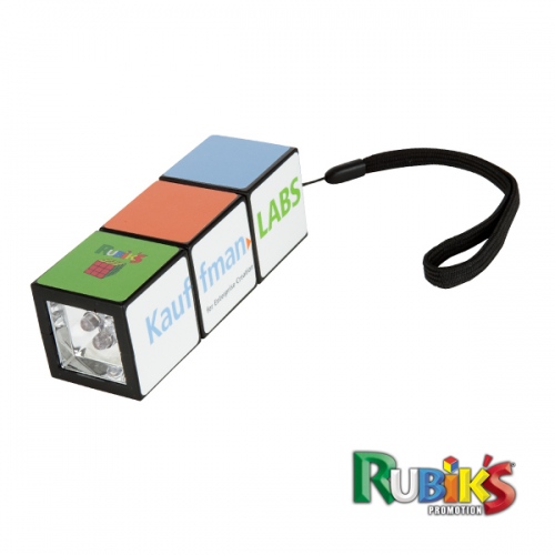Rubiks Keychain Flash Light