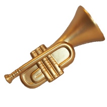 Trumpet Stress Toy