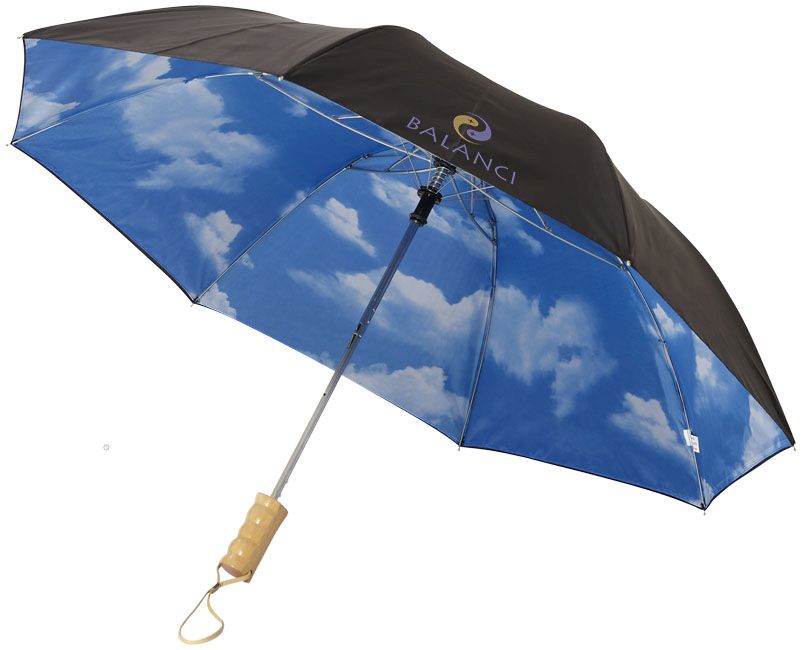 Blue-Skies 21" Foldable Automatic Umbrella