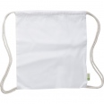 Recycled Cotton Drawstring Bag. (120gsm/3.54oz) 4