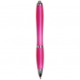 Curvy Ballpoint Pen with Frosted Barrel and Grip 3