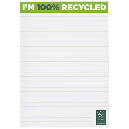 Desk-Mate® A5 Recycled Notepad