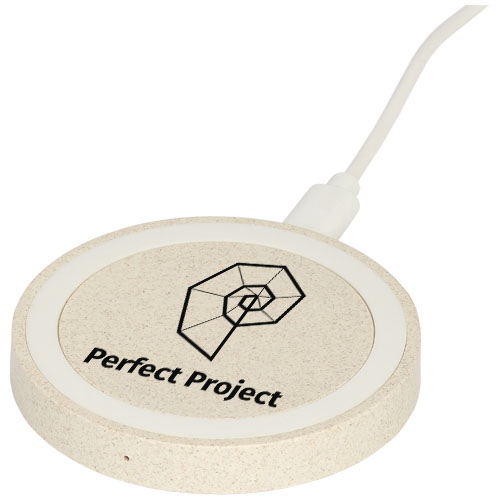 Naka 5W Wheat Straw Wireless Charging Pad