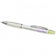 Curvy Ballpoint Pen with Highlighter 10