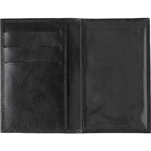 Split Leather Credit Card Wallet