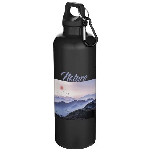 Oregon 750 ml Solid Colour RCS Recycled Plastic Water Bottle with Carabiner