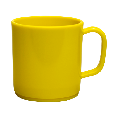 Plastic Mug Yellow