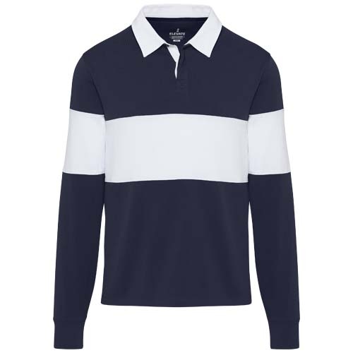 Clyde Unisex Organic Rugby Polo Sweatshirt