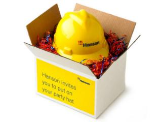 Promotional shop hard hats
