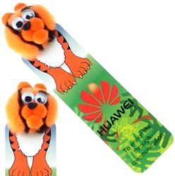 Tiger Logo Bug Bookmark