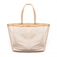 Large Natural Burton Shopper 4