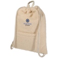 Bear GRS Recycled Sherpa Drawstring Backpack 9L 7