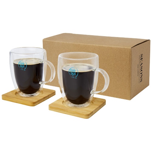 Manti 350 ml Double-Wall Glass Cup
