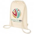 Orissa 140 G/M² GOTS Organic Cotton Drawstring Backpack 5L 11