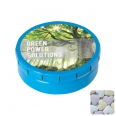 Round Click Tin with Fruit Heart Sweets 9