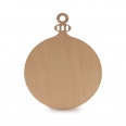 Wooden Bauble 4