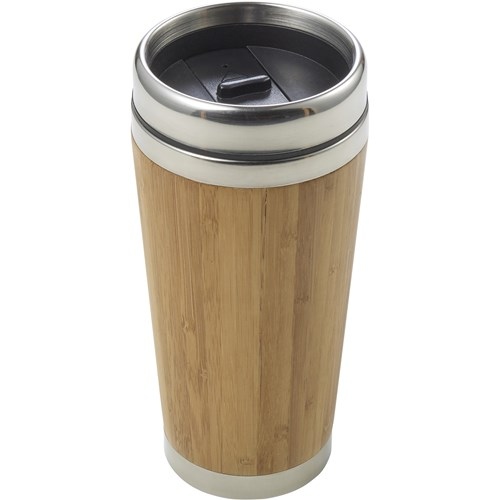 Bamboo Double Walled Travel Mug (400 ml)